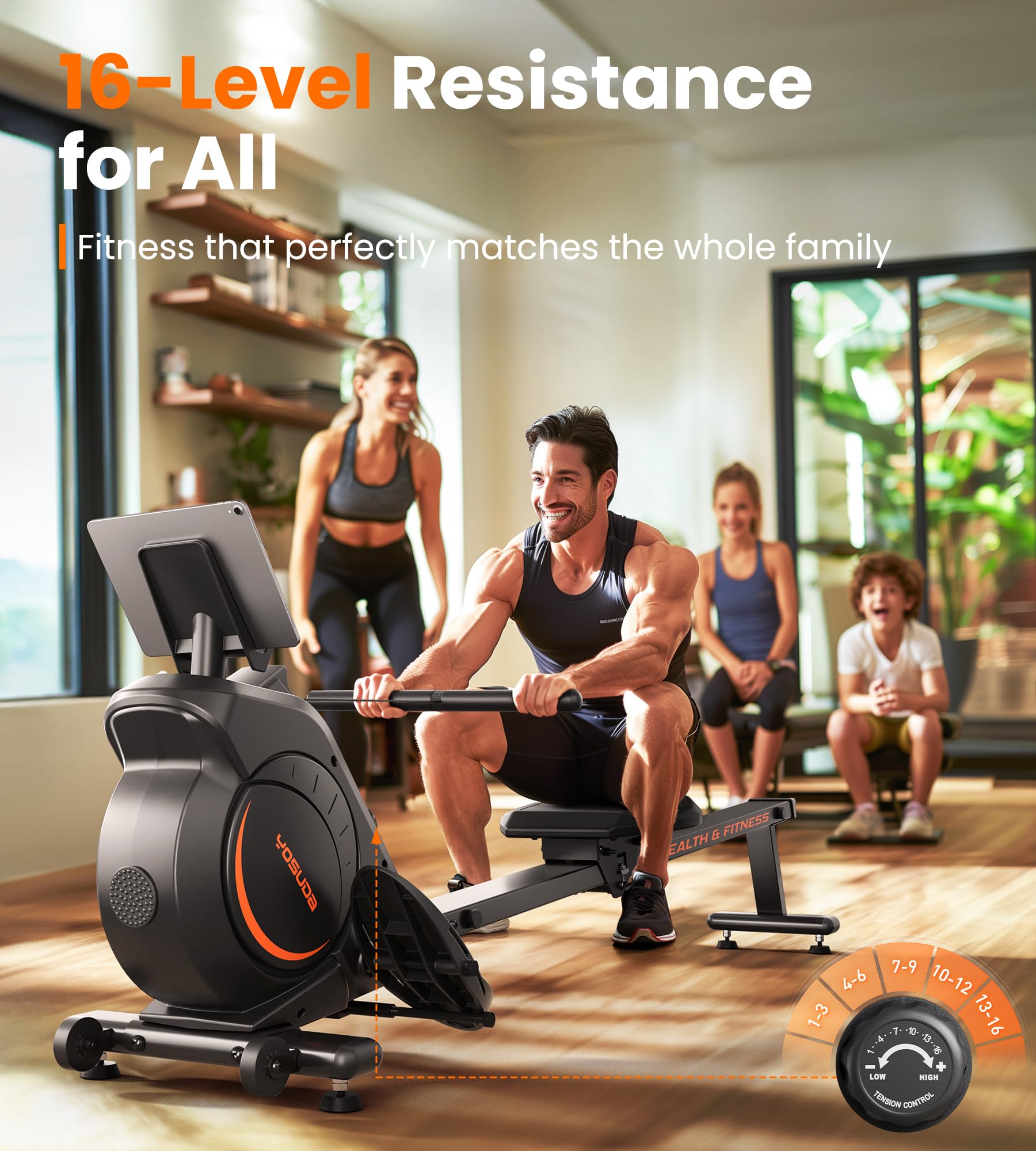 Magnetic Rowing Machine YOSUDA - Fredhappy LLC